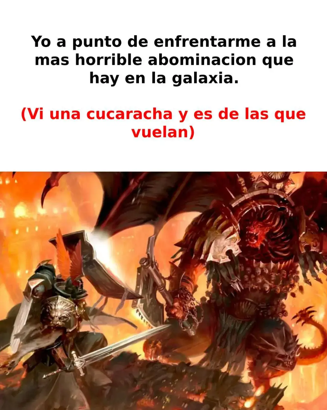 #warhammer40k #fortheemperor #theemperorprotects #warhammercommunity #Meme #meme40k  @Magos Rafael @Carlos Bercián @EL COMISARIO CARLOS @Therodenne Gaming @Mr_ZOMBIKILLAR10 @Bastian @ARTEMISS40K @El_Colmillo 