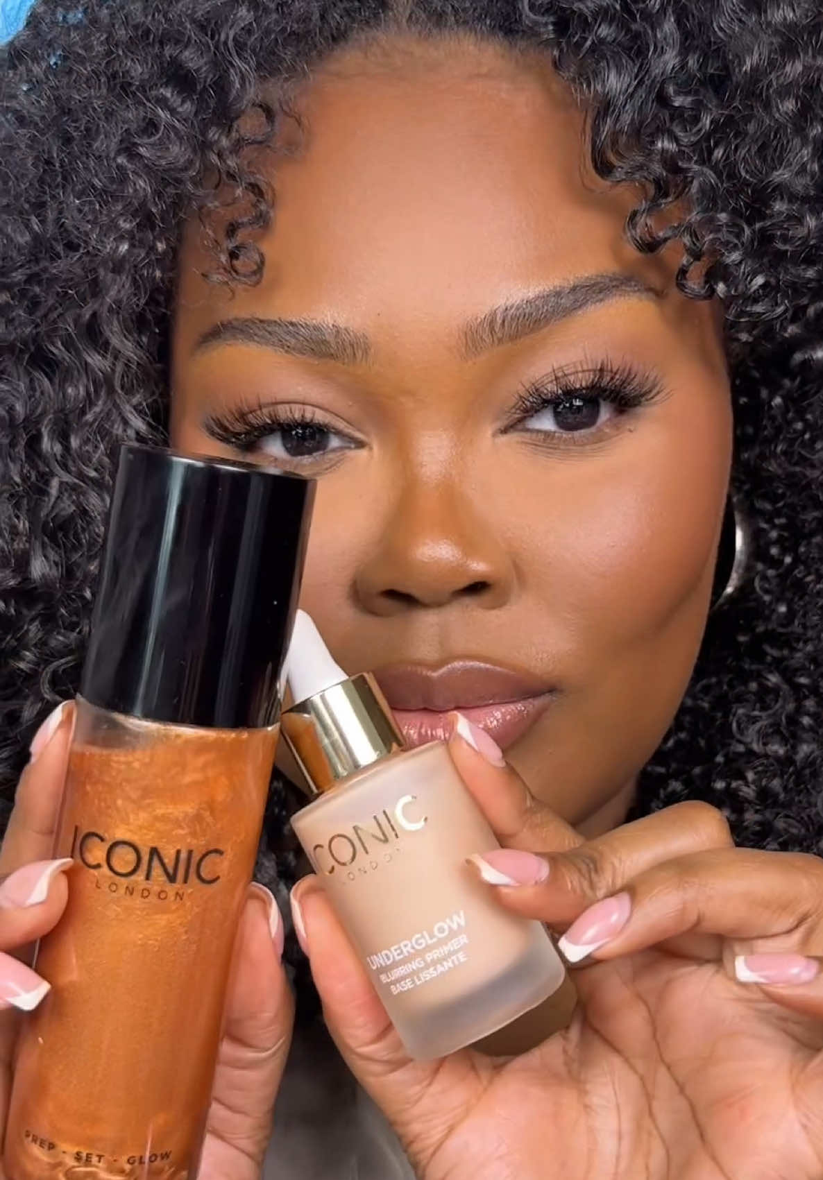 2 products to add to any base routine for that radiant glow @Iconic London SHOP NOW @sephora before they’re gone! #ICONICLondon #sephora AD #makeupreview #sephoramusthaves #sephorafavorites #softglam #basemakeup #underglowblurringprimer