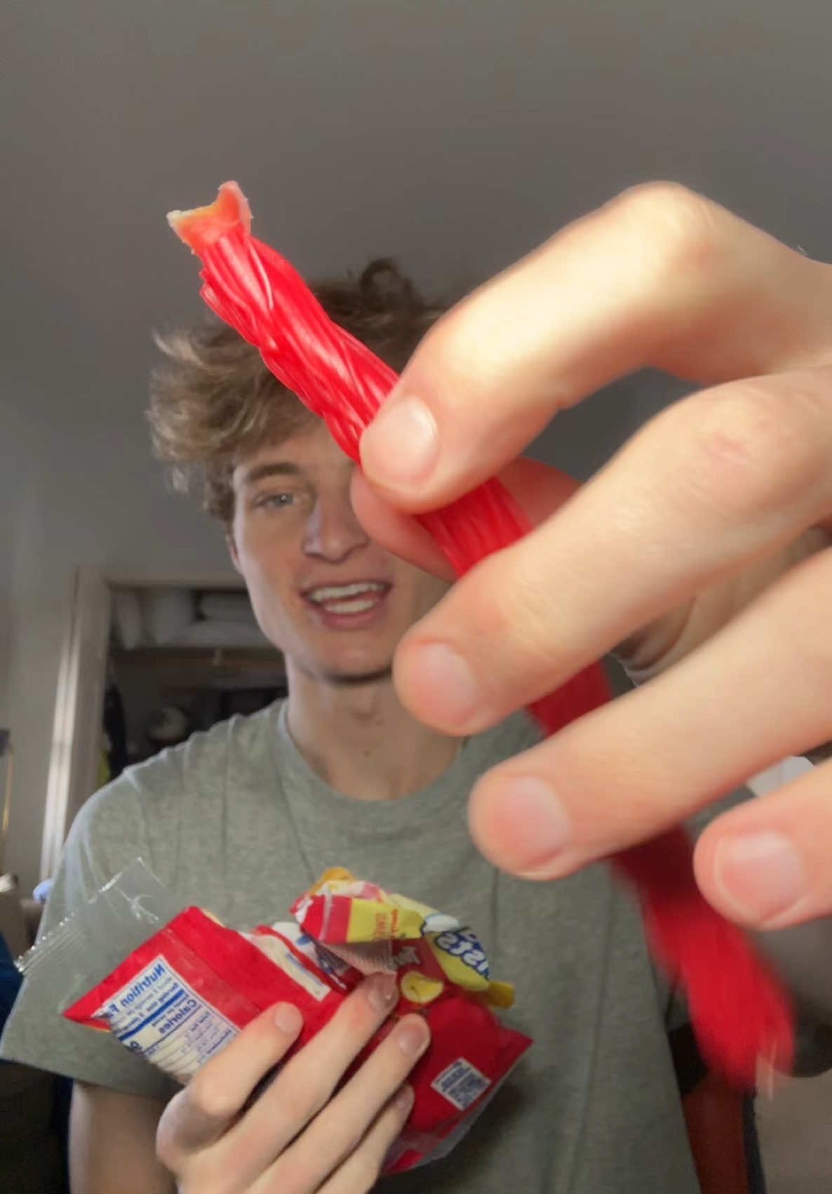 trying stuffed twizzlers #twizzlers #candyreview #Foodie #candy #sweettooth 