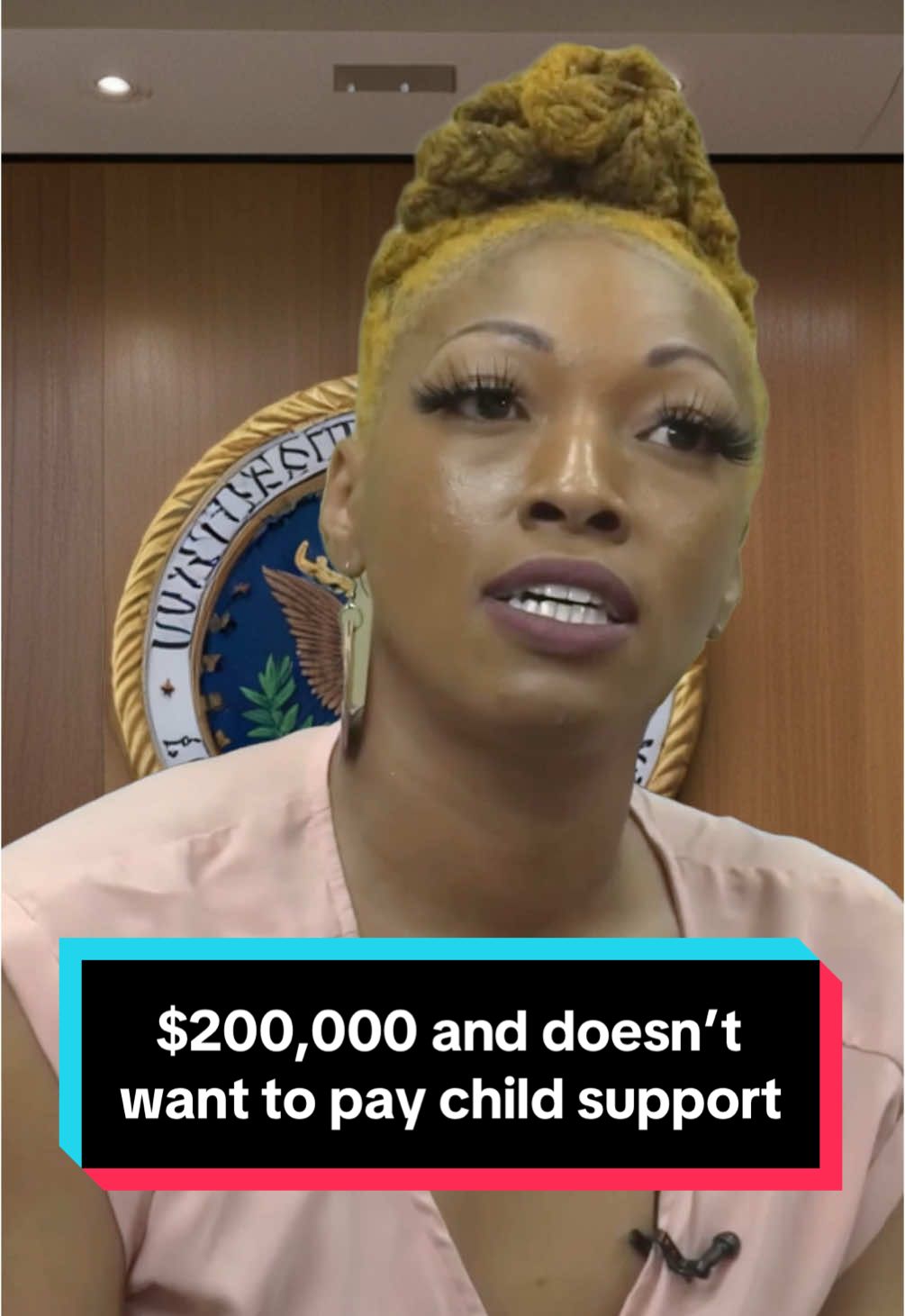 Mother makes $200,000 a year and doesn’t want to pay child support. That’s why ex-husband brought her to child support court because he needs a little help. #childsupport #court #fyp 