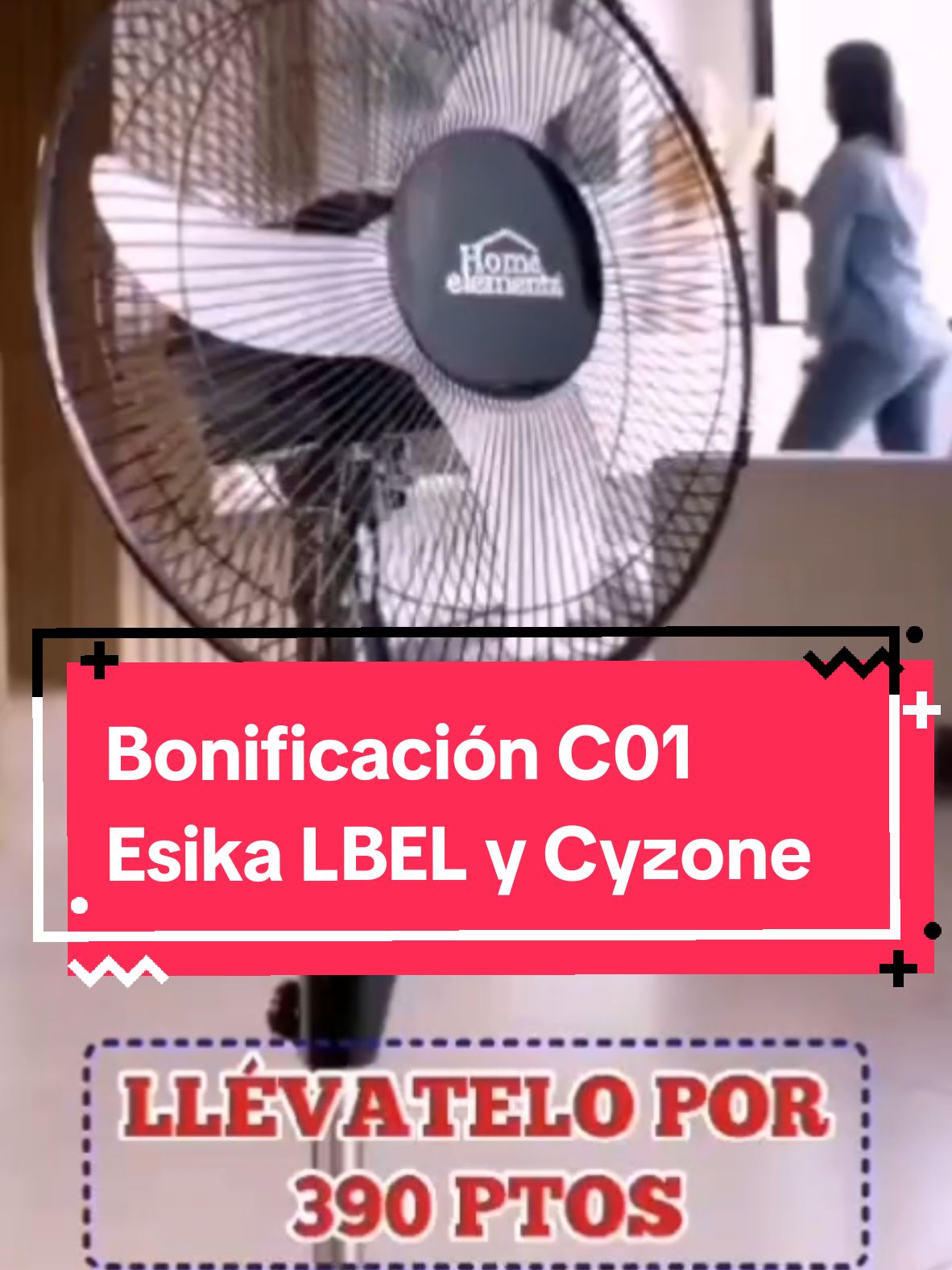 #BonificaciónC01 Logra 390 puntos de pedido y llévate este hermoso ventilador para este #calor que se viene en el 2025 #esikalbelcyzone #cyzone #maquillaje 