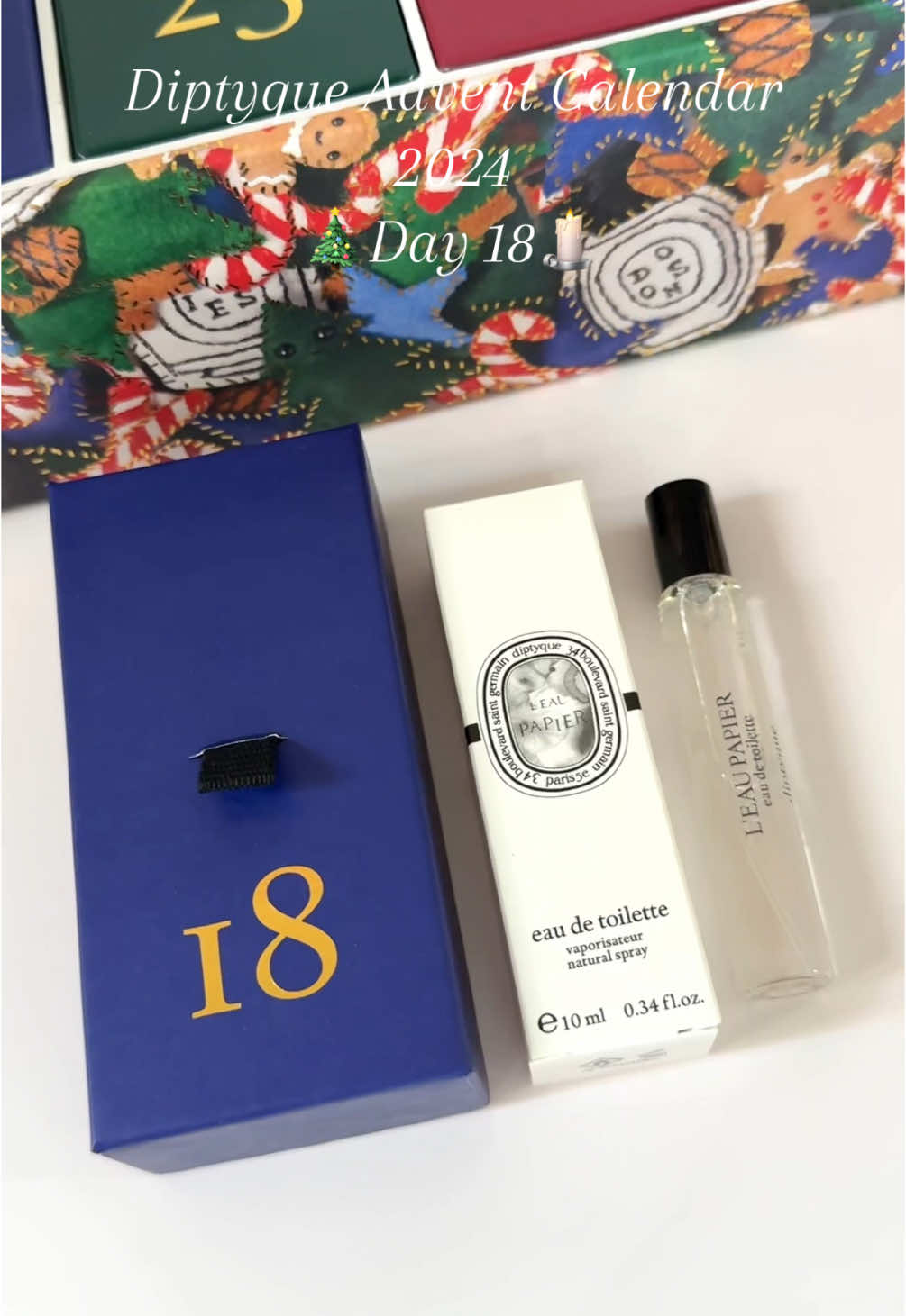 Diptyque Advent Calendar Day 18🕯️ #diptyqueadventcalendar #diptyque #diptyqueparis #diptyquecandles #diptyqueholiday #diptyquechristmas #adventcalendar #diptyqueperfume #diptyquecandle #candle #christmas