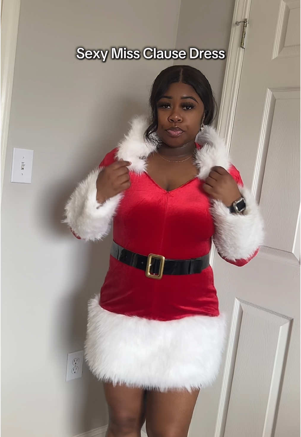 Only $10 right now, Christmas is 1 week away, enjoy fast shipping 🎄🎅🏽 Meet me on the dance floor at the northpole💃🏽📍😂  #christmas #northpole #christmasdress #holidayparty  #christmasparty #fyp #holiday  #ladies 