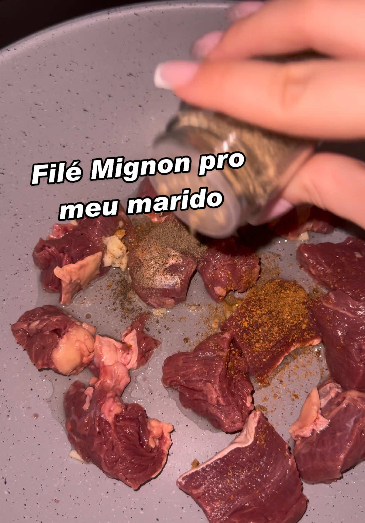 Fiz um filé mignon pro meu marido 😍