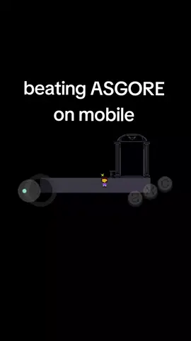 beating ASGORE (mobile) #undertale #ASGORE 