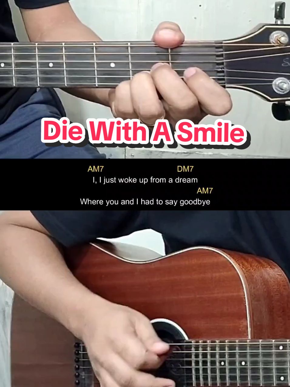 Como tocar Die With A Smile no violão  #diewithasmile  #violao  #comotocar  #cifras  #auladeviolao  #brunomars  #ladygaga 