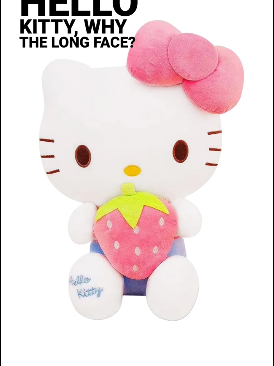 🎀 Do YOU love Hello Kitty?? ❤️✨ #cute #plushie #hellokittyplush #hellokittycheck #hellokittylover #hellokitty #hellokittygirl #hellokittyandfriends #sleepover 