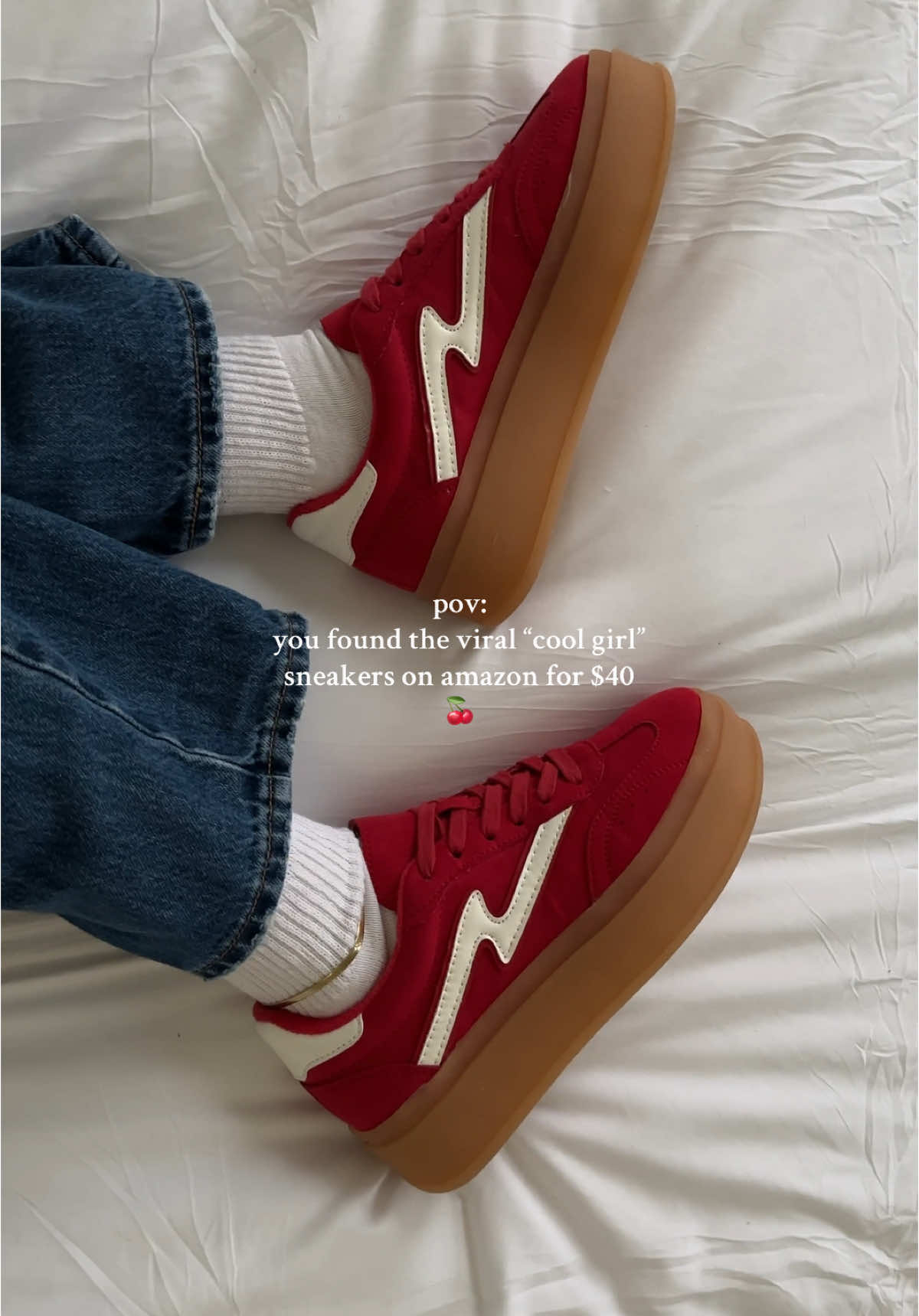 find them under my “inspired by” sneakers list on my amzn sf 🍒 #shoecollection #sneakers  #sneakerhaul #haul #inspiredby #amazonsneakers #sneakernews #sneakerhead #adidas #adidasgazelle #adidasgazellebold #sneakercollection #trends #pinterestinspired #pinterestgirl #streetstyle #colorfulsneakers #notsobasic #sneakercollection #sneakerholics #viral  #newsneakers #sneakertok #sneakersaddict #sneakershopping #shoppingaddict #redsneakers  