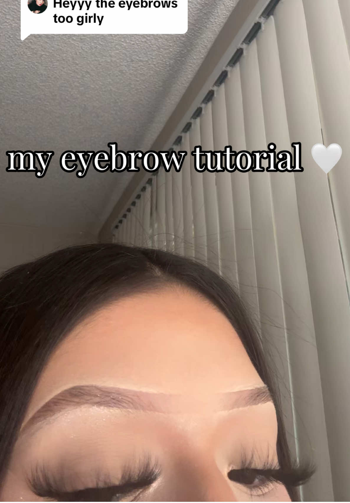 Replying to @🌹making changes for myself 🌹 here you go 🤍 #eyebrows #eyebrowtutorial #elflaminatingbrowgel #foryoupage #makeup #fyp 