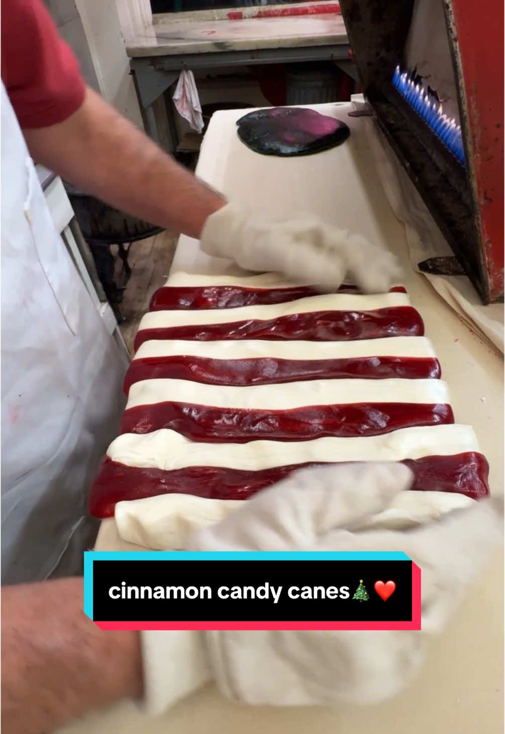 CINNAMON Candy Canes: TRUST the process! 🎄❤️✨ 