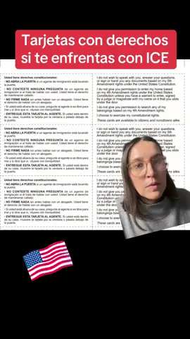 Conozca sus derechos si te enfrentas con ICE. #greenscreen #DERECHOS #derechos #inmigrante #immigrationlaw #immigrationlawyer #attorney #deportation #news  #pip #paroleinplace #parole #greencard ##ciudadania #abogada #abogadadeinmigracion #abogados #abogadostiktok #visa #viral #deportacion #uscis #inmigracion #immigration #fypage ##paratiiiiiiiiiiiiiiiiiiiiiiiiiiiiiii #paratii #parati #fypシ゚viral #tiktoklawyer #law #residencia #fyp #attorneysoftiktok #abogadahispana #residencia #deportacion #noticias #ultimahora 