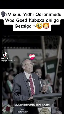 madaxwayne taariikhdaa kuxusi doonta 🥰