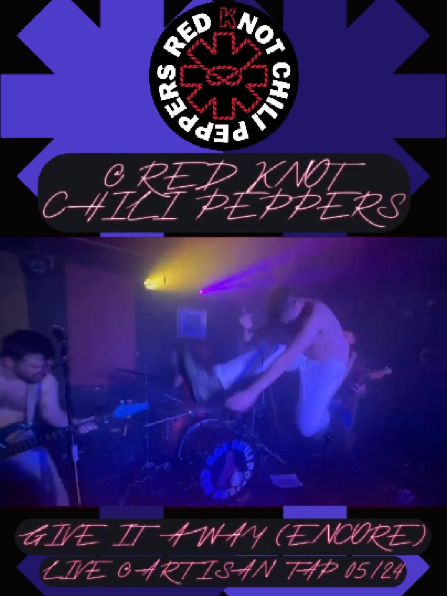 RED KNOT CHILI PEPPERS | GIVE IT AWAY (ENCORE) | Live @ Artisan Tap 05/24 | #redknotchilipeppers #RKCP End of the night!!.. And we'll always bring the house down for this banger 🤘️❤️🌶️ Thanks again to the Artisan Tap & @scottevansmusic 🙌 NEXT GIG COMING UP: THE UNDERGROUND @undergroundstoke w/ BIFFY MCCLYRO !! 🎸 31ST JANUARY 2025 TICKETS £10 OTD £12 AVAILABLE ONLINE @ https://www.seetickets.com/tour/red-knot-chili-peppers-biffy-mcclyro (LINK IN BIO AND COMMENTS ALSO!!) Follow us on all our socials for more: TikTok: @redknotchilipeppers - https://www.tiktok.com/@redknotchilipeppers Instagram: @redknot.chilipeppers - https://www.instagram.com/redknot.chilipeppers/ Facebook: Red KNot Chili Peppers - https://www.facebook.com/RedKNotChiliPeppersFB YouTube: RedKNotChiliPeppers - https://www.youtube.com/@RedKNotChiliPeppers #rhcp #redhotchilipeppers #artisantap #artisantapstoke #theunderground #undergroundstoke #fyp #foryoupagee #fyp #fyp #Love #likе #follow #following #followers➕ #musica #musik #rock #funk#tributeband #livemusic #rhcp #redhotchilipotters #redhotchilipeppers #redhotchilipeppersfans #rhcpfan #TributeBands #tributebandsuk #drummer #guitarist #singer #bass #bassist #bassplayer #band #johnfrusciante #flea #anthonykiedis #chadsmith #georgeclinton #california #StokeCity #fender #gallienkrueger #gk #paiste #zildjian #zildjiank #love #rock #funk #silverjubilee #sj #joshklinghoffer #davenavarro #hillelslovak #californication #stoke #funkadelic #parliament #soundgarden #pearljam #rhcptribute #redhotchilipepperstribute #pepperstribute #chilipepperstribute #chilipeppers #redhotchilipepperstribute #mothersmilk #bssm #onehotminute #californication #bytheway #stadiumarcadium #thegetaway #unlimitedlove #returnofthedreamcanteen #bloodsugar #BTW #higherground #giveitaway #gia #SmallBusiness #smallvenue #pub #acousticset #acoustic #birthdayparty #partyband #rockband  #rockmusic