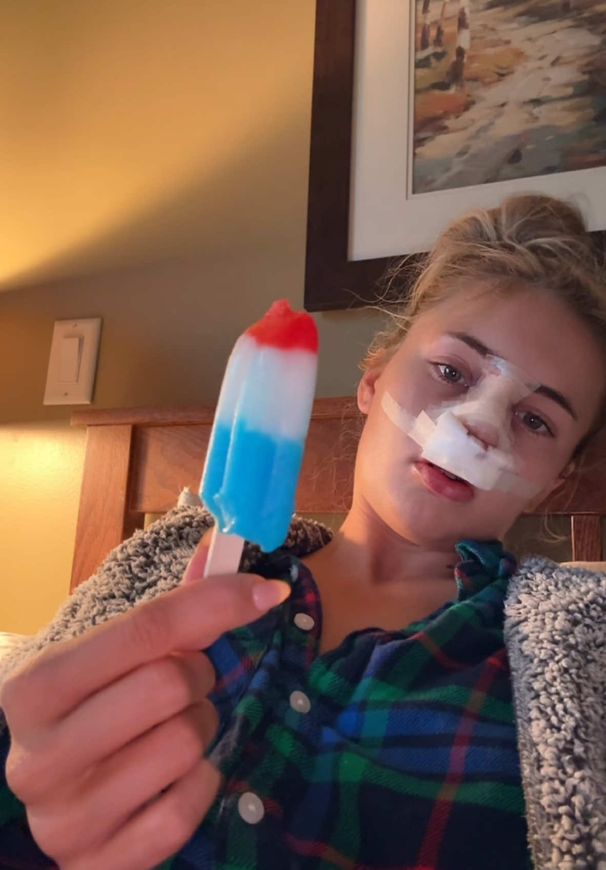 Popsicle #fakebodyy⚠️ this is fake tiktok #fyp #fy #nosejob #fakeperson 