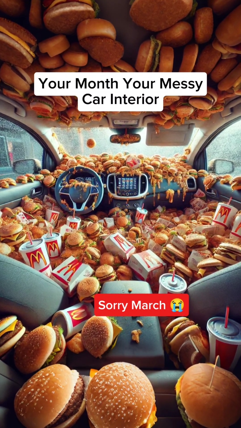 Your Month Your Messy Car Interior #yourmonth #yourmonthyour #yourmonthyourthing #aiart #birthmonth #yourbirthmonth 