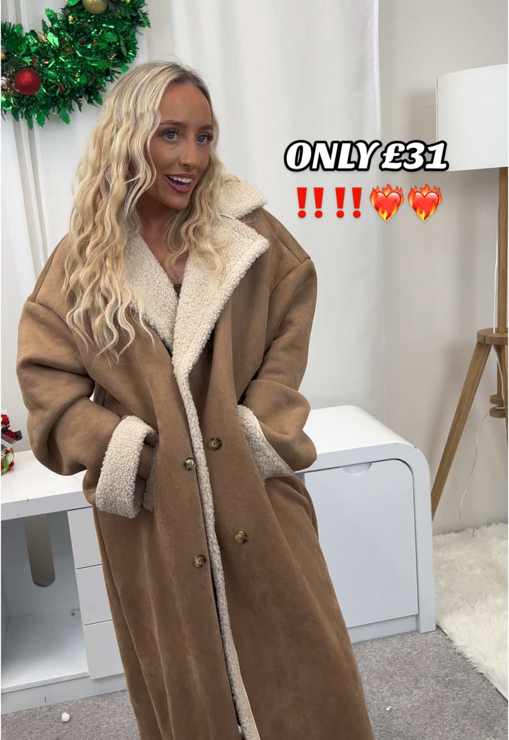 #foryoupage❤️❤️ #katchmefashion👠👡🧥👚👗 #xmas2024 #tiktokmademebuyit #spotlight #virał #bargain #fypuk🇬🇧📍 #trenchcoat 