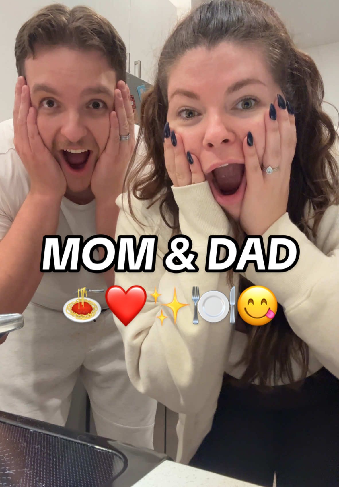 Xoxo, Mom & Dad 🤍 Follow me for more and we love you!!!