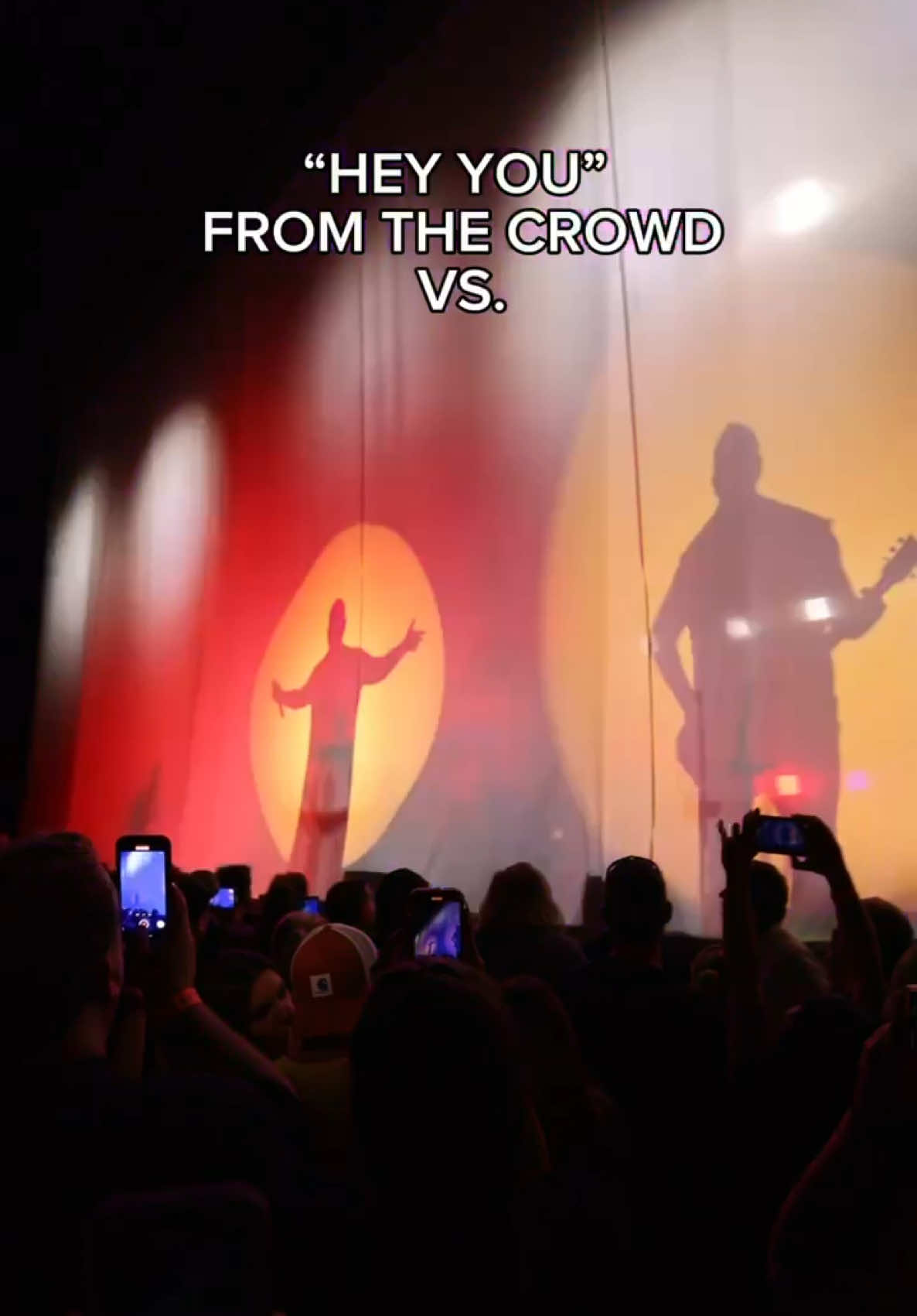 “Hey You” from the crowd vs. from the stage 🔥🔥  What songs do you hope to hear during the “greatest hits” set on #TheSickness25 anniversary Tour? 👇  🎥: @britt_bowman #disturbed #transition #thisorthat #rock #metal #heyyou #curtain #livemusic 