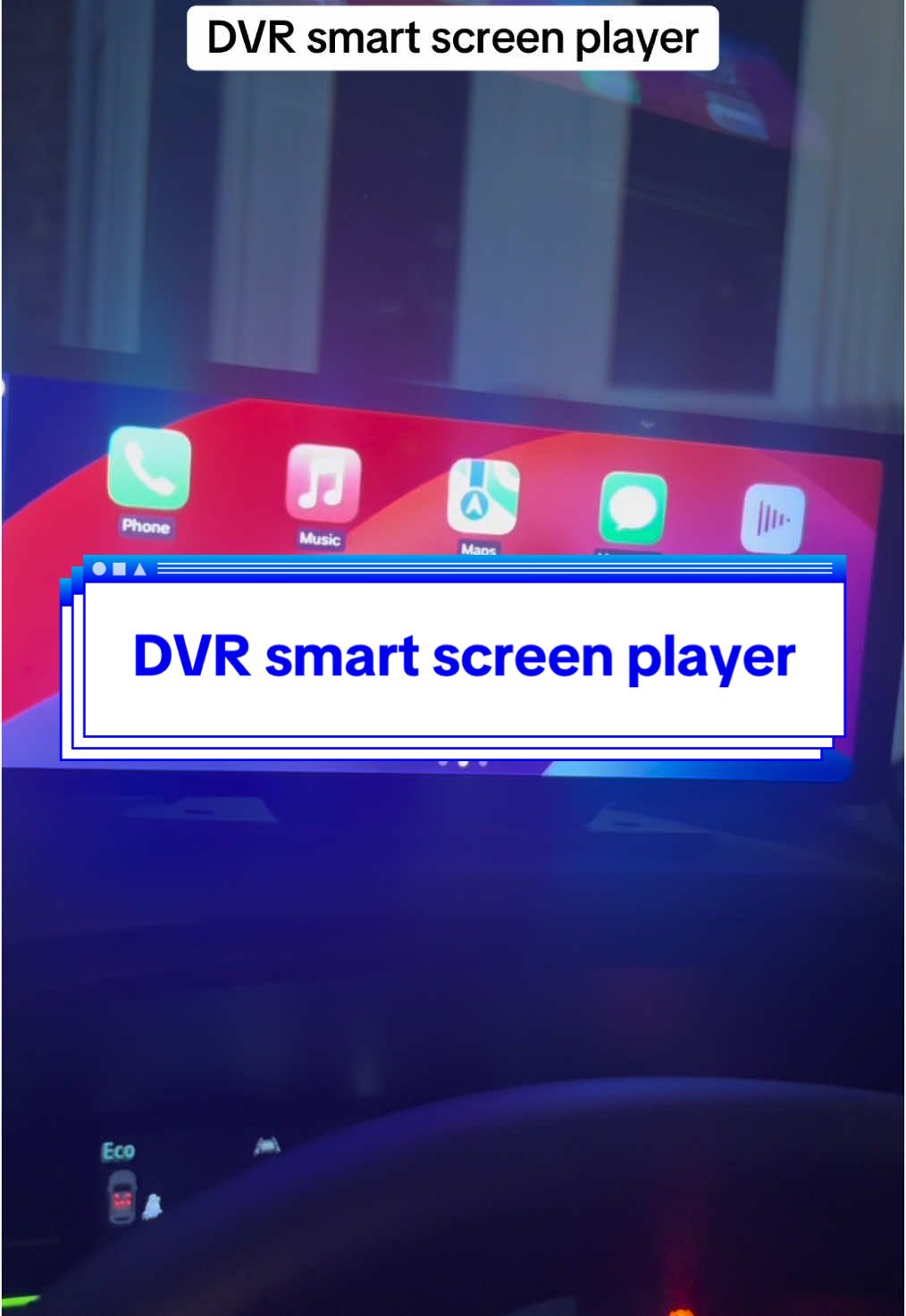 DVR smart screen player  @Smart Drive Kit #dvr #dashcam #smartscreen #tiktokmademebuyit #dealdrops 