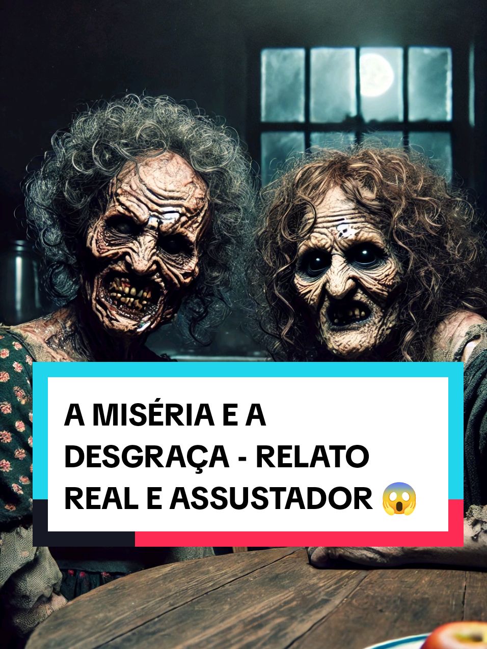 A MISÉRIA E A DESGRAÇA - RELATO REAL E ASSUSTADOR 😱  #horrorstories #terror #terrorsobrenatural #lendas #historiadeterror #sobrenatural #historiasbizarras #historiadeseguidores #historia #historiareal 