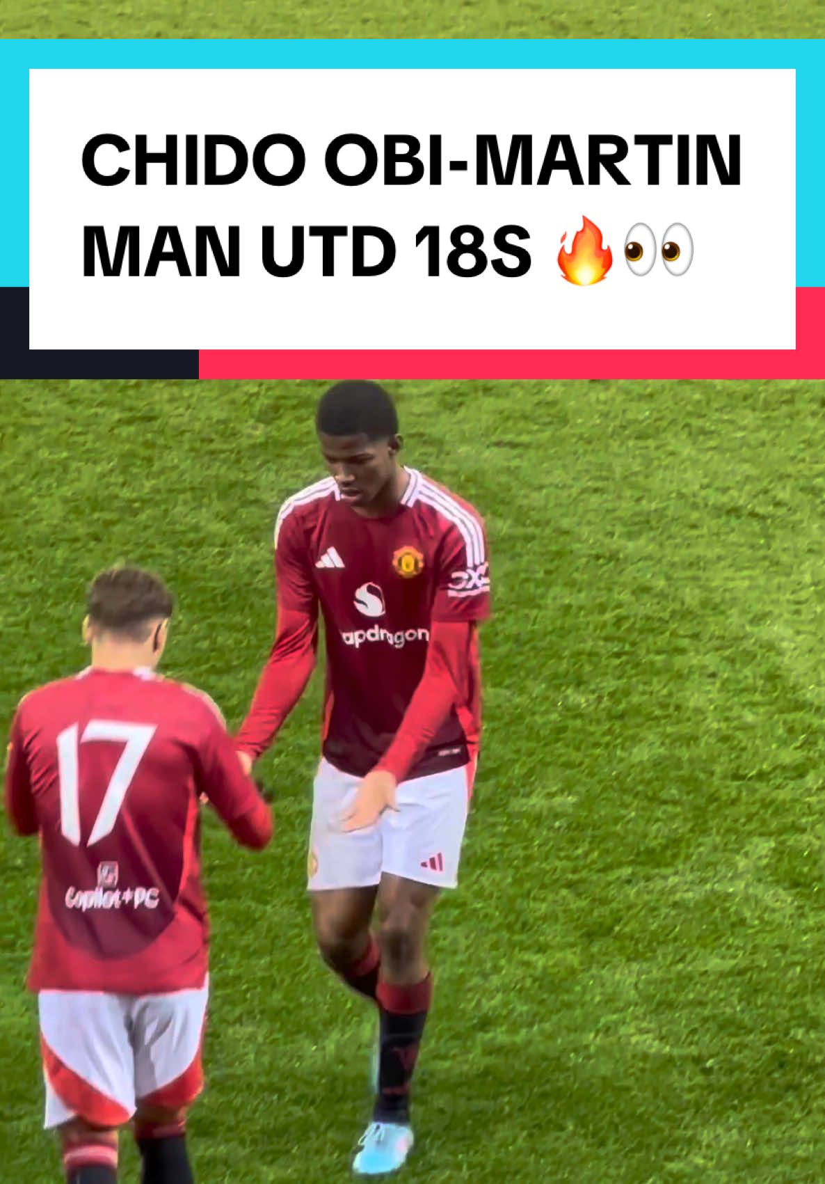 Star striker Chido Obi-Martin scored twice for Manchester United U18s in the FA Youth Cup against Coventry City. A ⭐️ in the making… #manchesterunited #chidoobimartin  #chidoobi #risingballers #manutd #mufc #ggmu #fayouthcup #youthfootball 