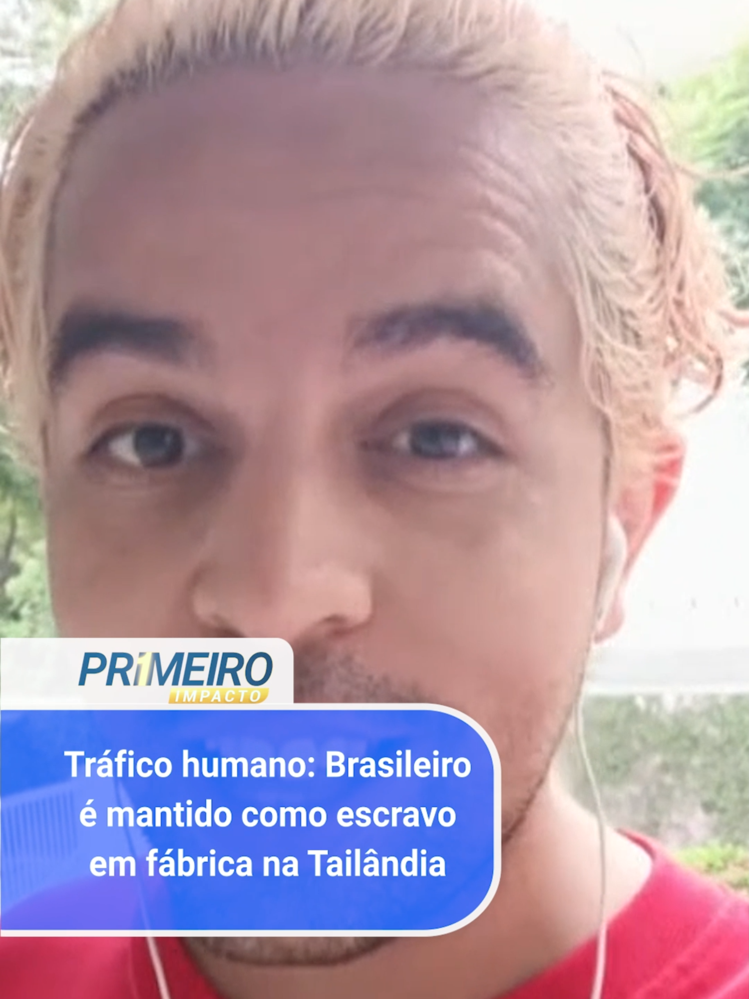 A família do brasileiro Lukas Viana dos Santos denuncia que o jovem tem sido mantido como escravo em uma fábrica de golpes virtuais na Tailândia. Ao Primeiro Impacto, a mãe dele contou que ele morava há poucos meses no país quando teria recebido uma proposta de emprego. #sbtnews #jornalismosbt #notícias #primeiroimpacto #fyp #tiktoknoticias #tiktoknoticiasbrasil