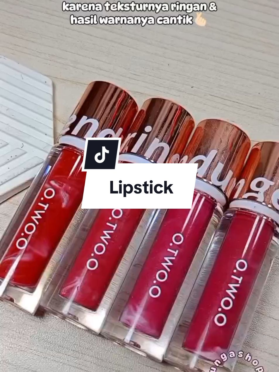 O.TWO.O Lolipop Lipstick #otwoo #otwooid #otwoolipstick #lipstik #flassale #cuantanpabatas