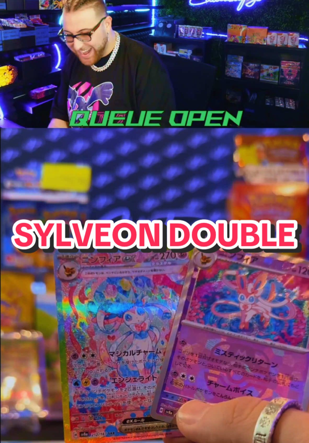 Sylveon Masterball & Sylveon SAR #pokemon #pokemoncards #live #ripandship #ripnship #151 #pokemontiktok #pokemonscarletviolet #pokemoncommunity #charizard #pokemontcg 