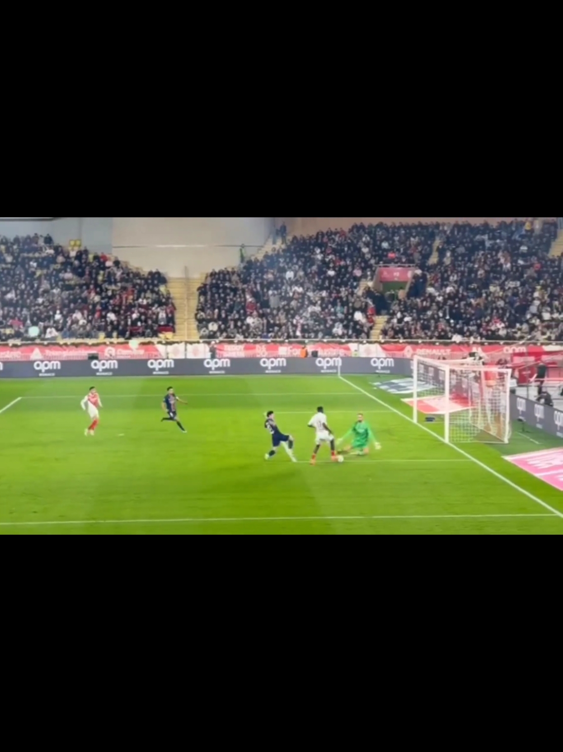 PSG 4-2 Monaco All Goals & Highlights Donnarumma injury 😱😳 #psg #monaco #ligue1 #fyp #football 