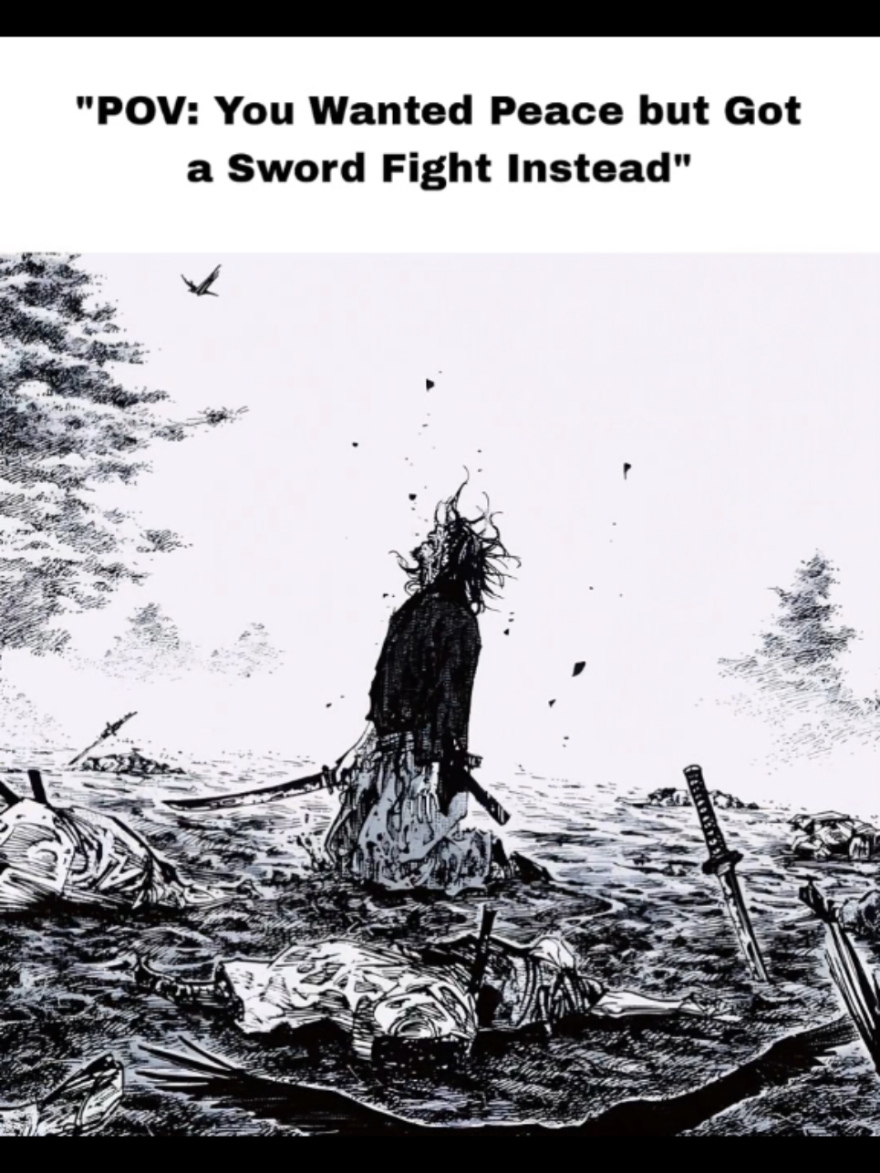 You Wanted Peace but Got a Sword Fight Instead #musashi #vagabond #vagabondedit #manga #mangaedit #lukke_manga_edits #creatorsearchinsights