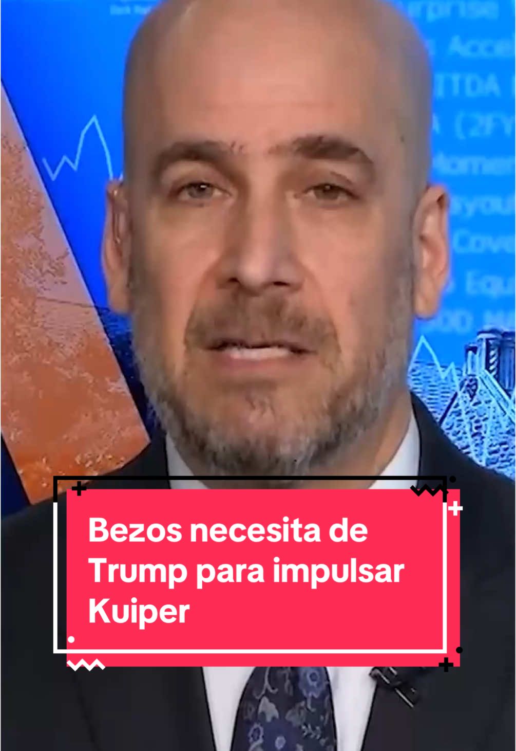 Bezos necesita de Trump para impulsar Kuiper 👇🏻 Si quieres ver esta noticia completa, ve al link de nuestra biografía o búscanos en YouTube como Bloomberg en Español - - - - - #bezos #jeffbezos #trump #donaldtrump #amazon #starlink #kuiper #internet #satelite #elonmusk #musk #noticias #bloomberg #bloombergenespanol #fyp #foryou #viral 