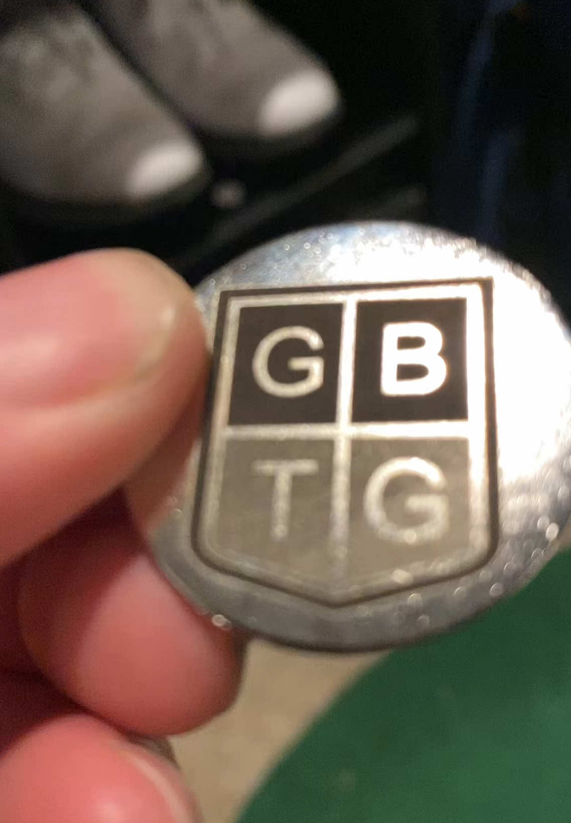 Replying to @20_20Golf  this is super high-end laser engraving really impressed by how 2020. Golf did such a great job and it’s almost like a great tool for the flipping a coin too heads or tails. It makes her a great ball marker so you can get back to Golf . #getbacktogolf 