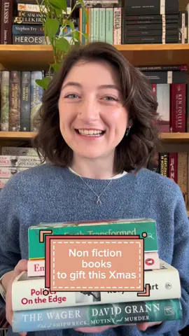 Non fiction books to gift for Christmas. *Disclaimer* This is meant in lighthearted jest 😊 Of course you can buy whichever books you want!  #BookTok #nonfictionbooks #bookrecommendations 