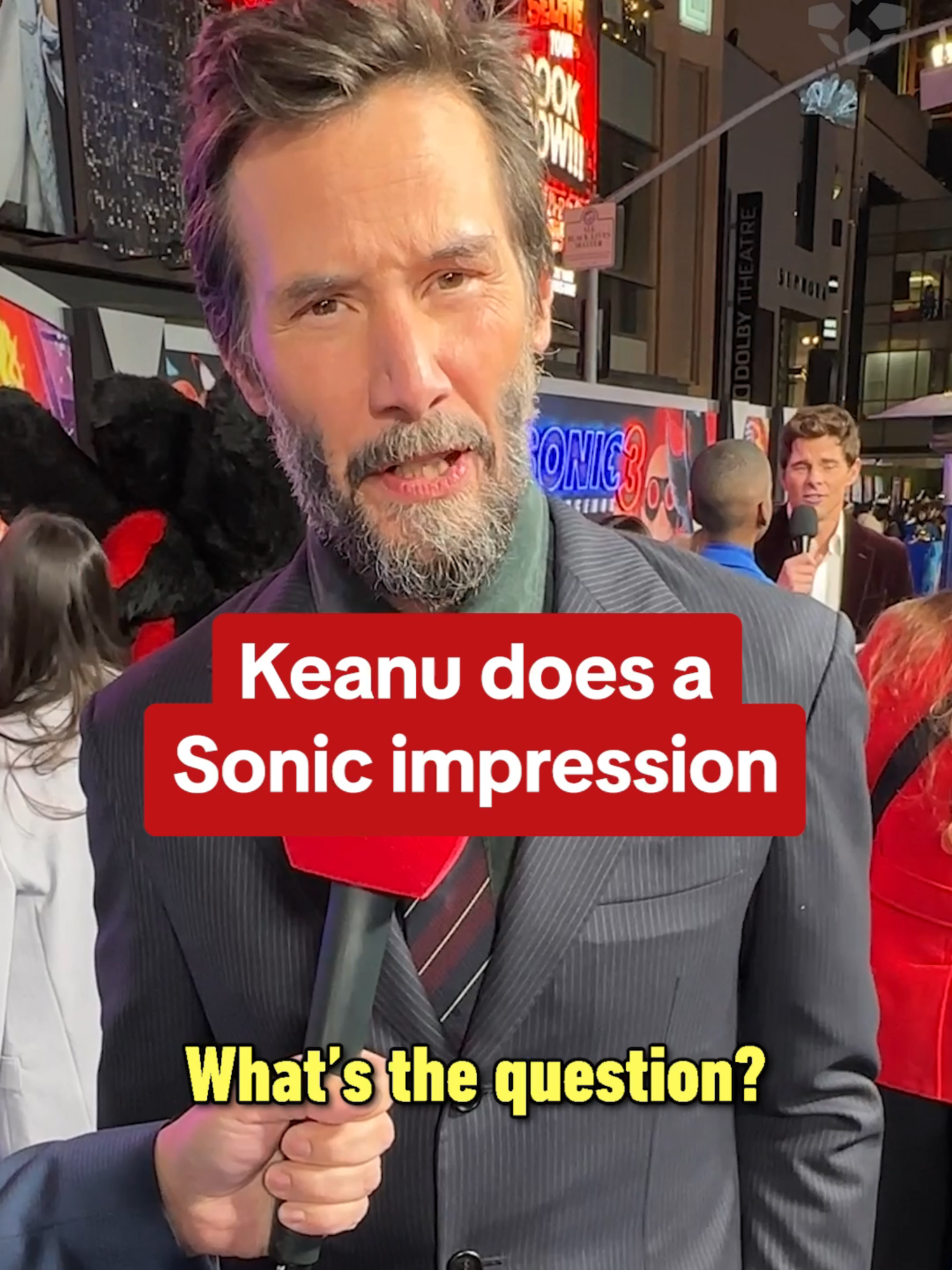 Keanu Reeves addresses the 