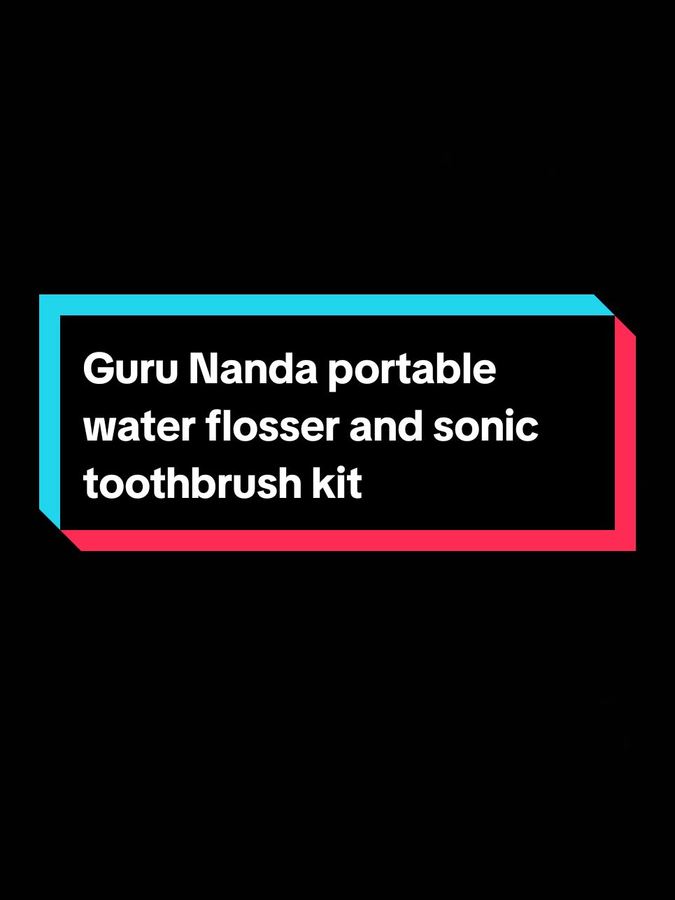 with this Guru Nanda lion and lamb kit you get the amazing portable water flosser and sonic toothbrush! these products leave your mouth feeling clean and healthy! #gurunanda #oralhealth #oralhygiene #oralcareroutine #sonictoothbrush #waterflosser  @GuruNanda LLC 