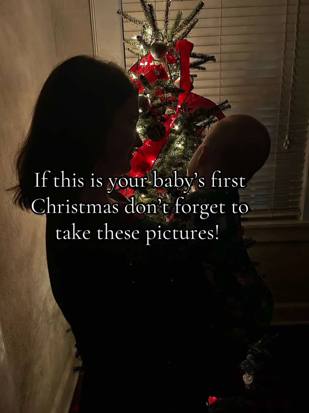 These are my favorite pictures of Christmas with a 7 month old. 🎄🎅🏼✝️ #christmaspictures #babychristmas #firstchristmas #MomsofTikTok #newmom 