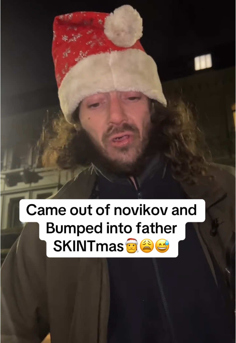 Give credit when credits due he done his thing👍 #christmas #vibes #goodvibes #central #london #rap #uk #funny #talent #nightlife #nightlifetok #santa #novikov #fyp #foryour #explore #festiveseason 