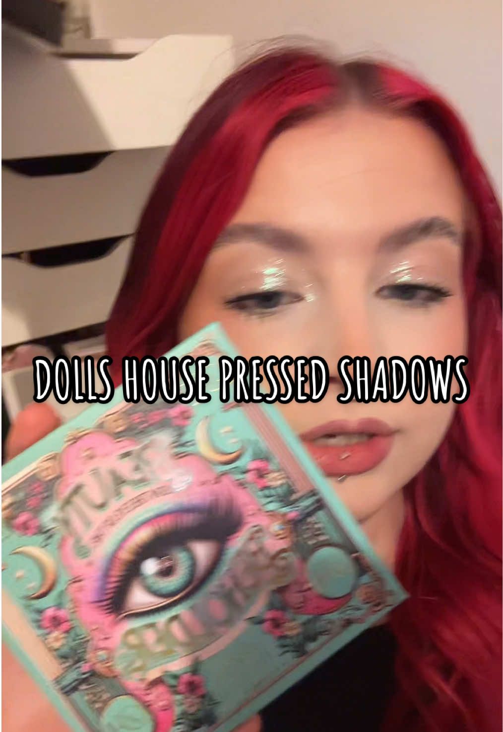 IVE BEEN WAITINH FOREVER FOR THESE TO BE IN STOCK!! #dollshousecosmetics #eyeshadow #glitter 