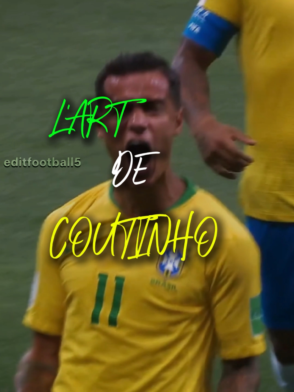 l'art de coutinho😍🇧🇷#brasil #coutinho #football #fyp 