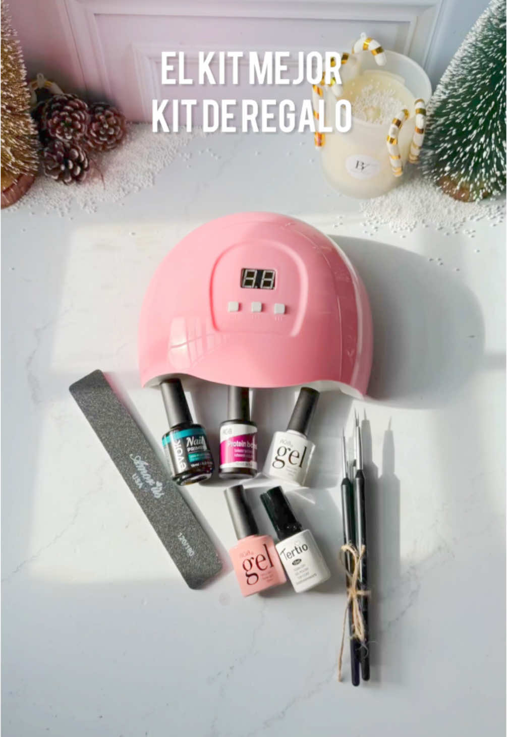 El kit de esmalte permanente que necesitamos en esta navidad ✨💫🎄 Incluye todo lo que necesitas 😱✨ #uñasen5minutos #beautytalks #uñasrapidas #uñasencasa #esmaltepermanente #esmaltesemipermanente #uñasdepolygel #graduationnails #gelish #cuidadodeuñas #duraciondeesmalte #viral #storytime #unasrapidas #unaspasoapasi #frenchnails #aesthetic #aestheticnails #tutorialdeuñas #nailidea #dinnernails #esmaltesemipermanente #uñas #uñasencasa #uñasfaciles #uñaspasoapaso #classicnails #nailsartvideos #nailvlog