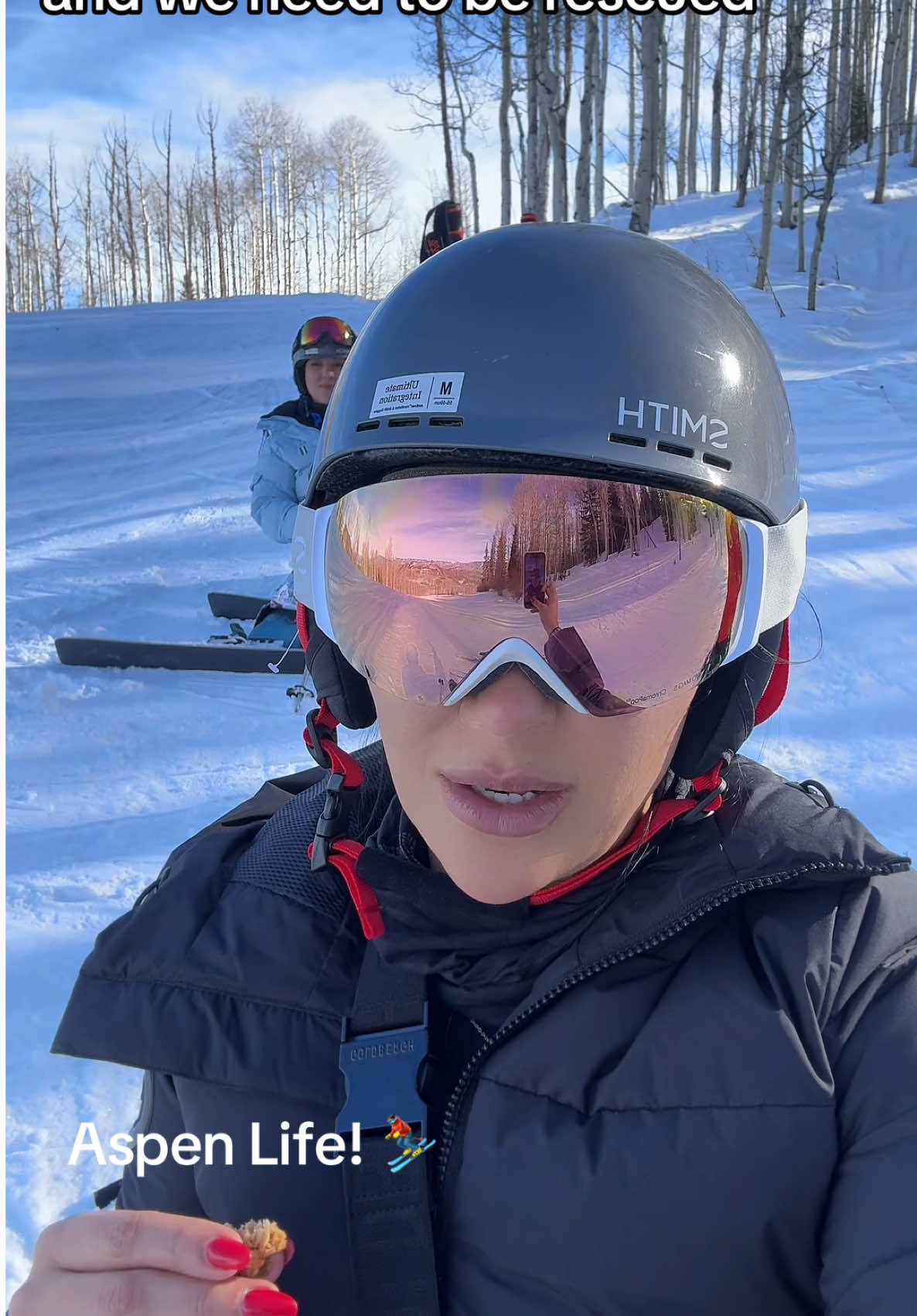 We needed a break ⛷️ #ski #aspen #skiingtiktok #mountains #mountain #fyp #paratii 