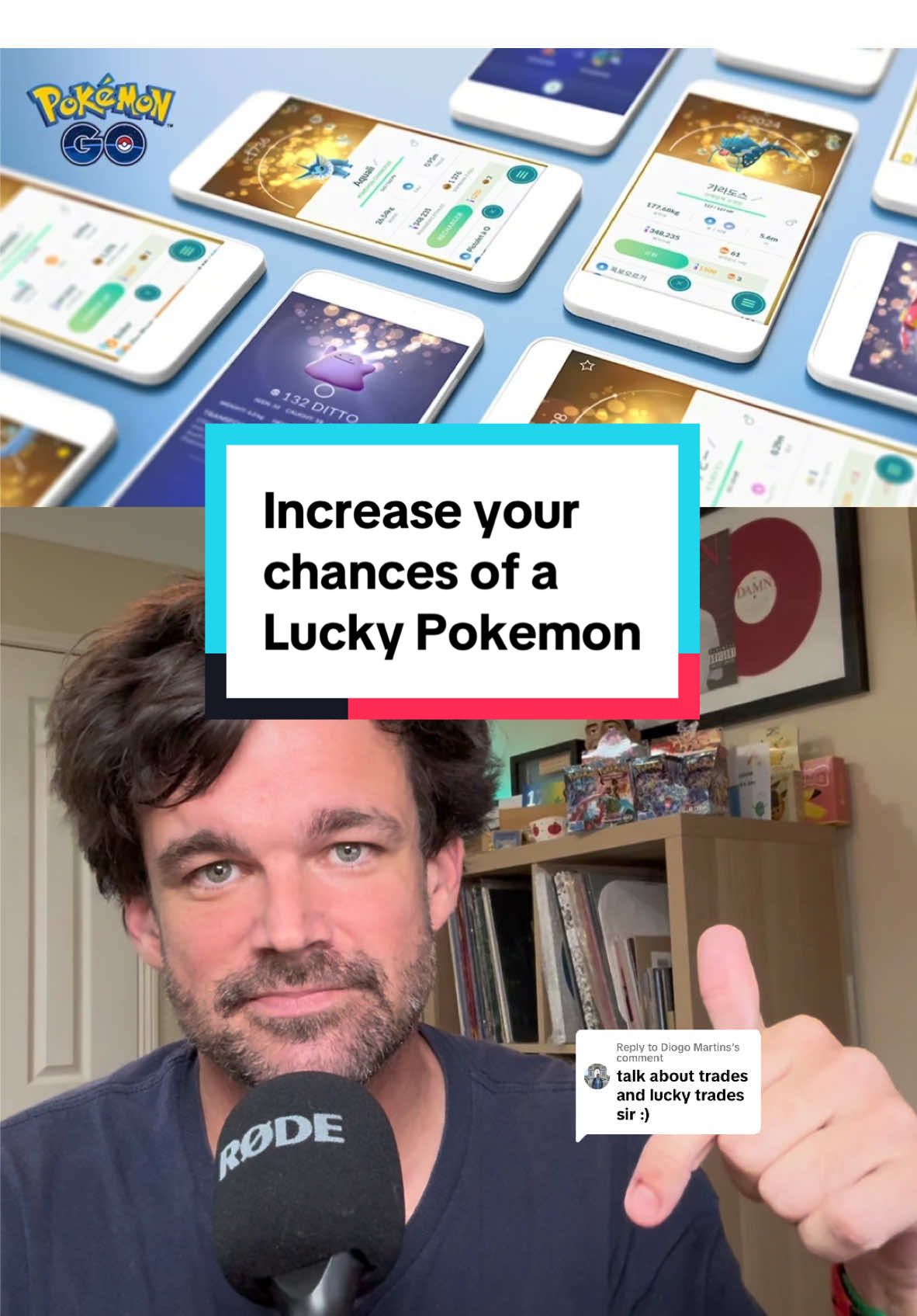 Replying to @Diogo Martins How to increase your chances of receiving a lucky Pokemon during a Pokemon Trade. Want a specific Pokemon tip covered? Lemme know! #pokemontiktok #pokemongo #pokemongotrainer 