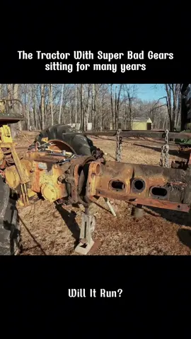 Restoration The Worst Gears I’ve Ever seen in a old tractor#restoration #willitrun #recovery #old #engine #tractor #repair #truck #tiktok #fyp 