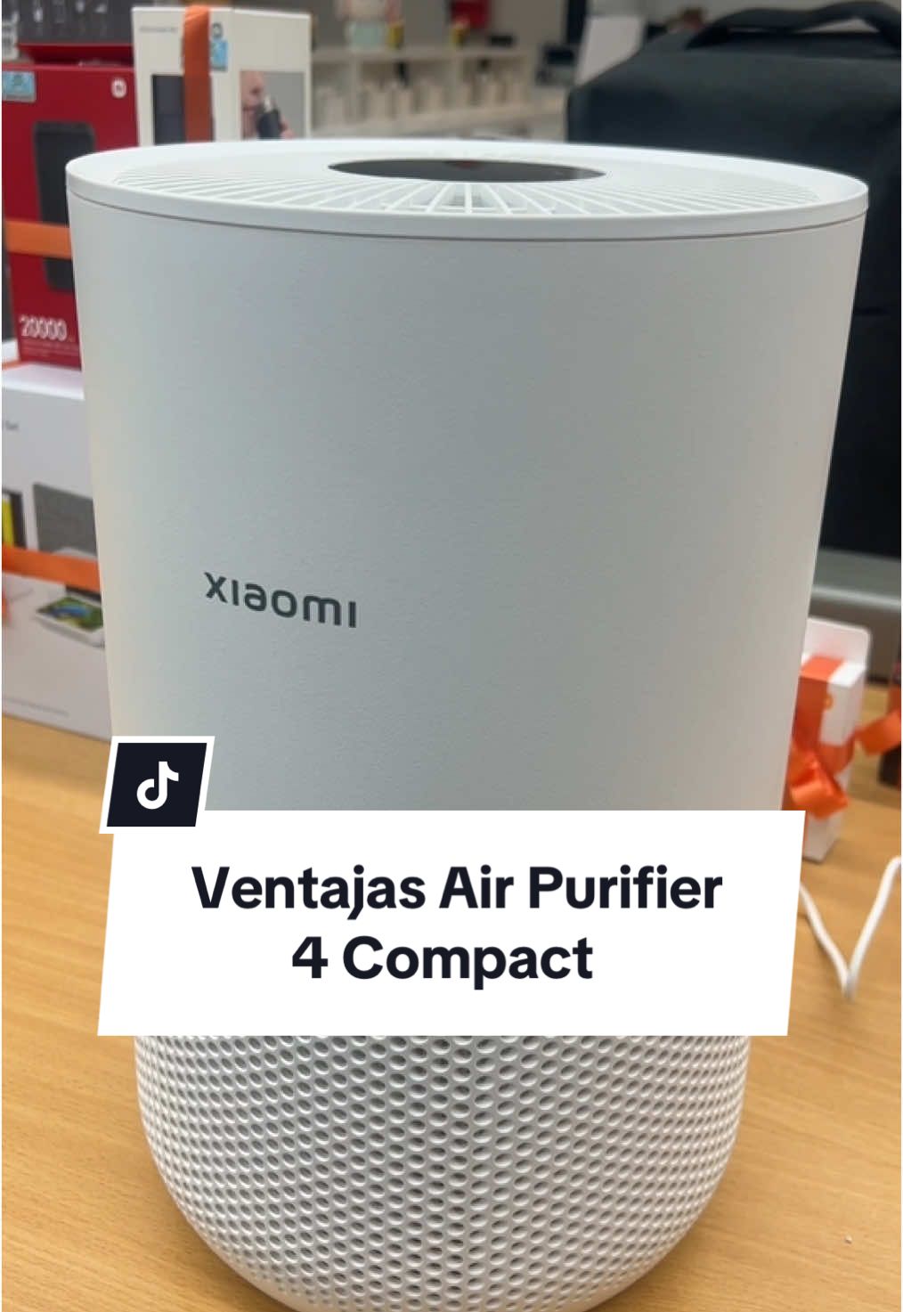 Xiaomi Air Purifier 4 compact #lapaz_bolivia🇧🇴 #bolivia🇧🇴 #aire #limpieza #salud #cuidado #niños 