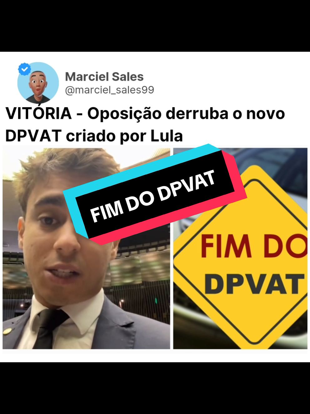 O governo Lula sofre mais uma derrota no Congresso. O novo DPVAT, criado por Lula e que seria cobrado já em 2025, foi derrubado pelos deputados. O DPVAT, que já tinha sido extinto na gestão de Bolsonaro, seria reimplantado por Lula como um imposto a ser cobrado novamente dos brasileiros.