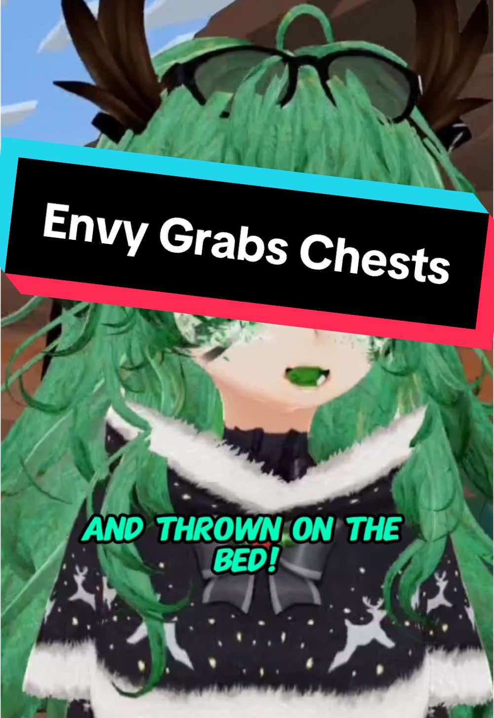 Envy grabs chests #creatorsearchinsights #femboyvtuber #cutevtuber #femboyvtuberclips #envyam #envyvtuber