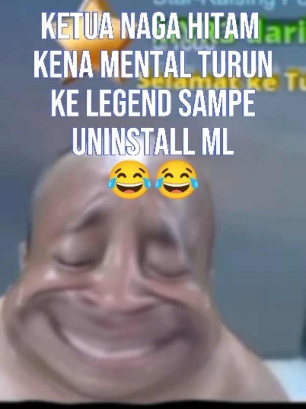 Ketua Naga Hitam  Kena Mental Turun Ke Legend Sampe Uninstall ML 😂😂#nagahitam #bangpascol #topglobalmiya #pascolmania #mobilelegends #mlbb #mlbbcreatorcamp #CapCut #fyp 