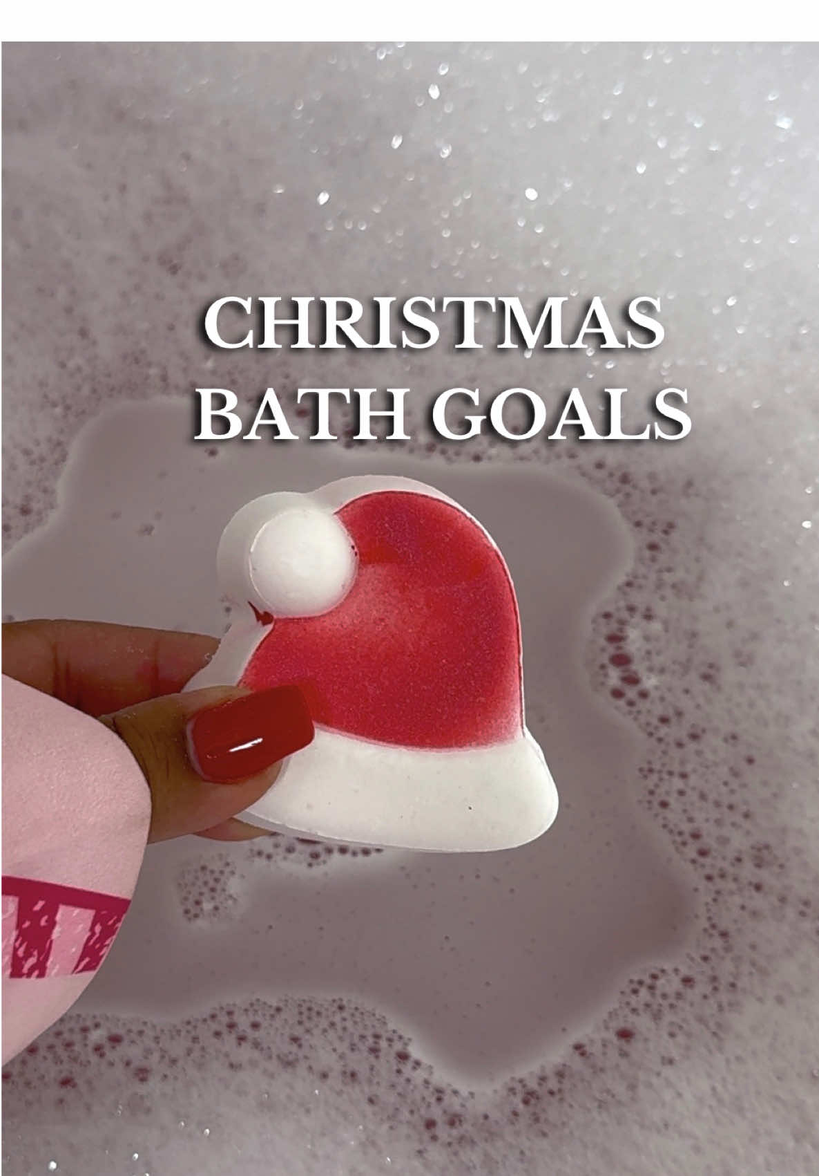 The alien v. drone war is here, but the show must go on 😅 My daughter loved this Rudolph themed bath  #christmas #bath #asmr #bathroutine #momlife #bath #bathtime #cozyathome #cozyvibes #asmrsounds #typ #foryoupage #cleangirl #christmasbathroom  #SelfCare