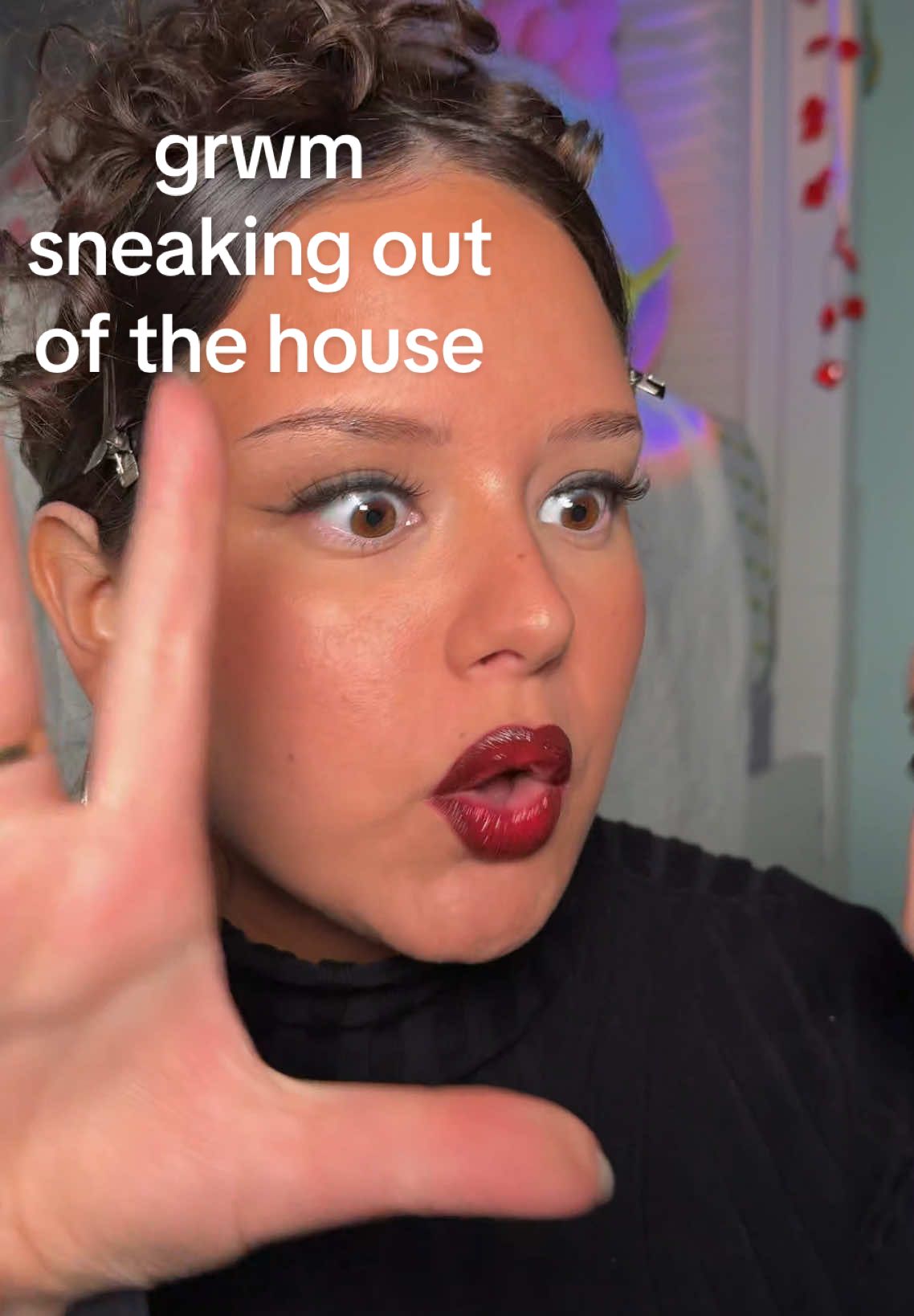 get ready with me to sneak out pt 2