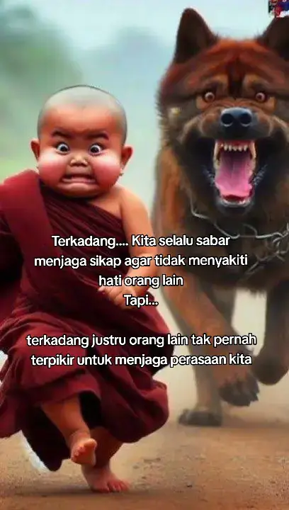 Terkadang.... Kita selalu sabar menjaga sikap agar tidak menyakiti hati orang lain Tapi... terkadang justru orang lain tak pernah terpikir untuk menjaga perasaan kita